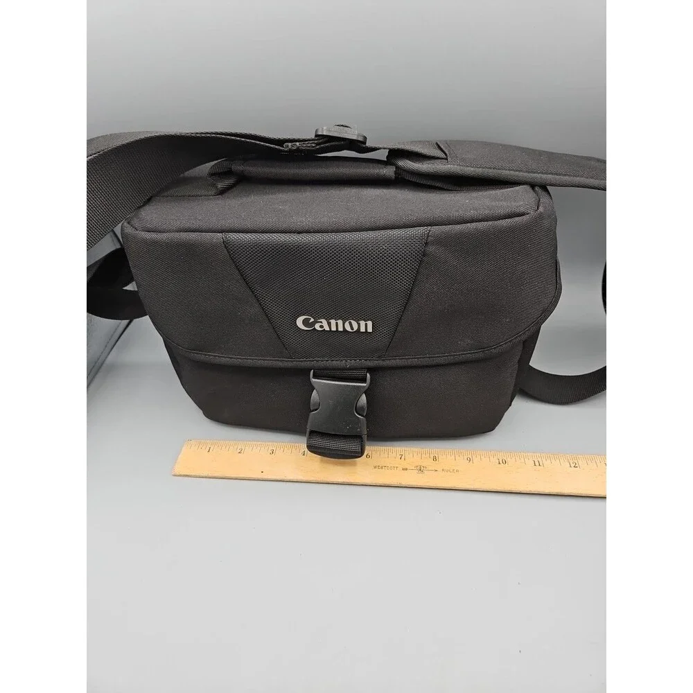 Canon Shoulder Bag Digital Camera Large Carrying Case Black Handle